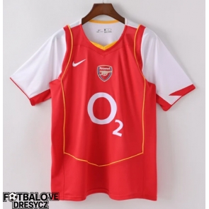 Arsenal 2004-2005 Retro Domácí Dres Krátký Rukáv Arsenal 2004-2005 Retro Domácí Dres Krátký Rukáv